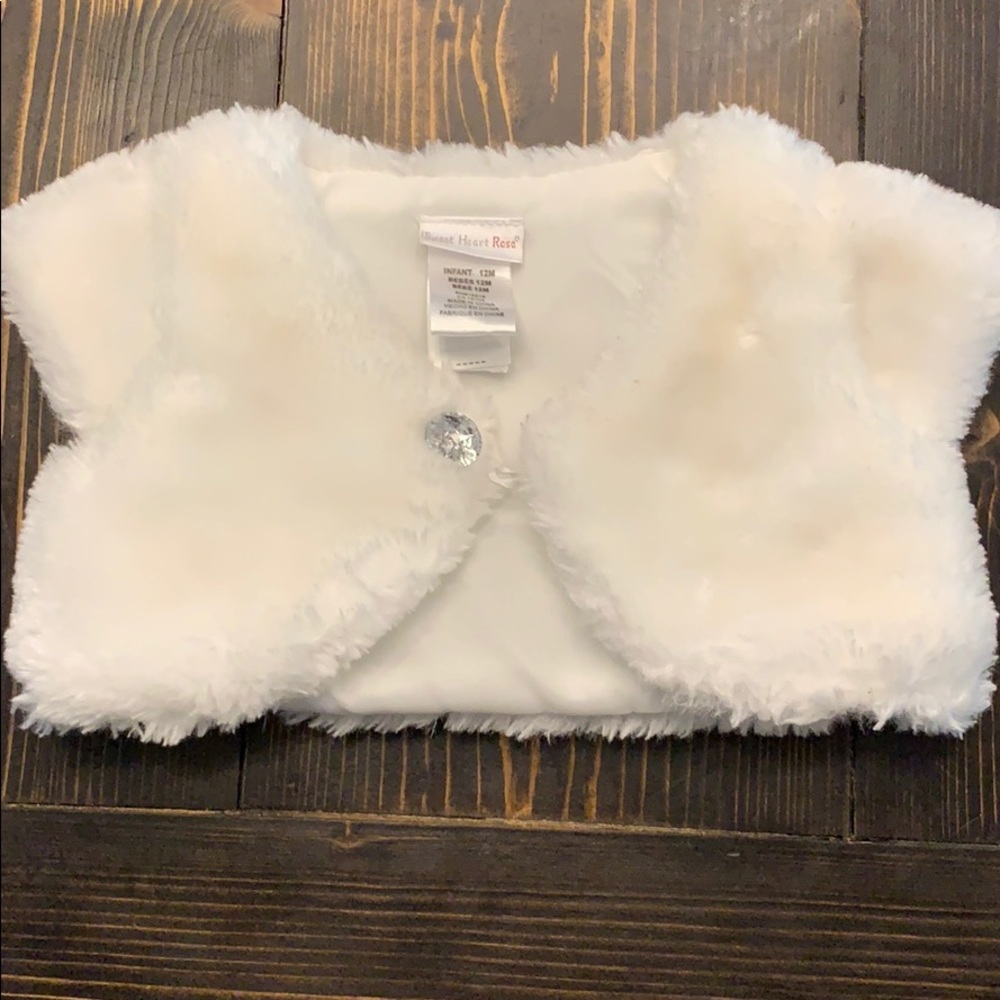 Faux Fur Baby Vest